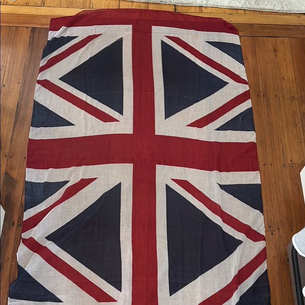 British Flag/Union Jack Patterned Scarf